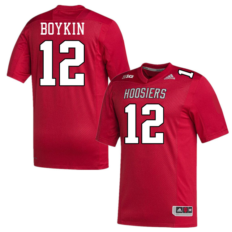Devan Boykin Indiana Jerssey,Indiana University Hooisers Football Jersey,Uniforms-Retro Crimson